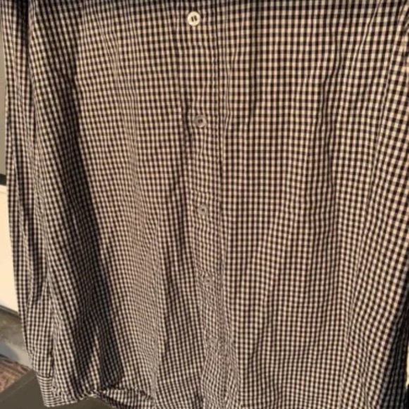 Penn State Button down shirt Russell Athletics College men Med blue white checks - Picture 4 of 10